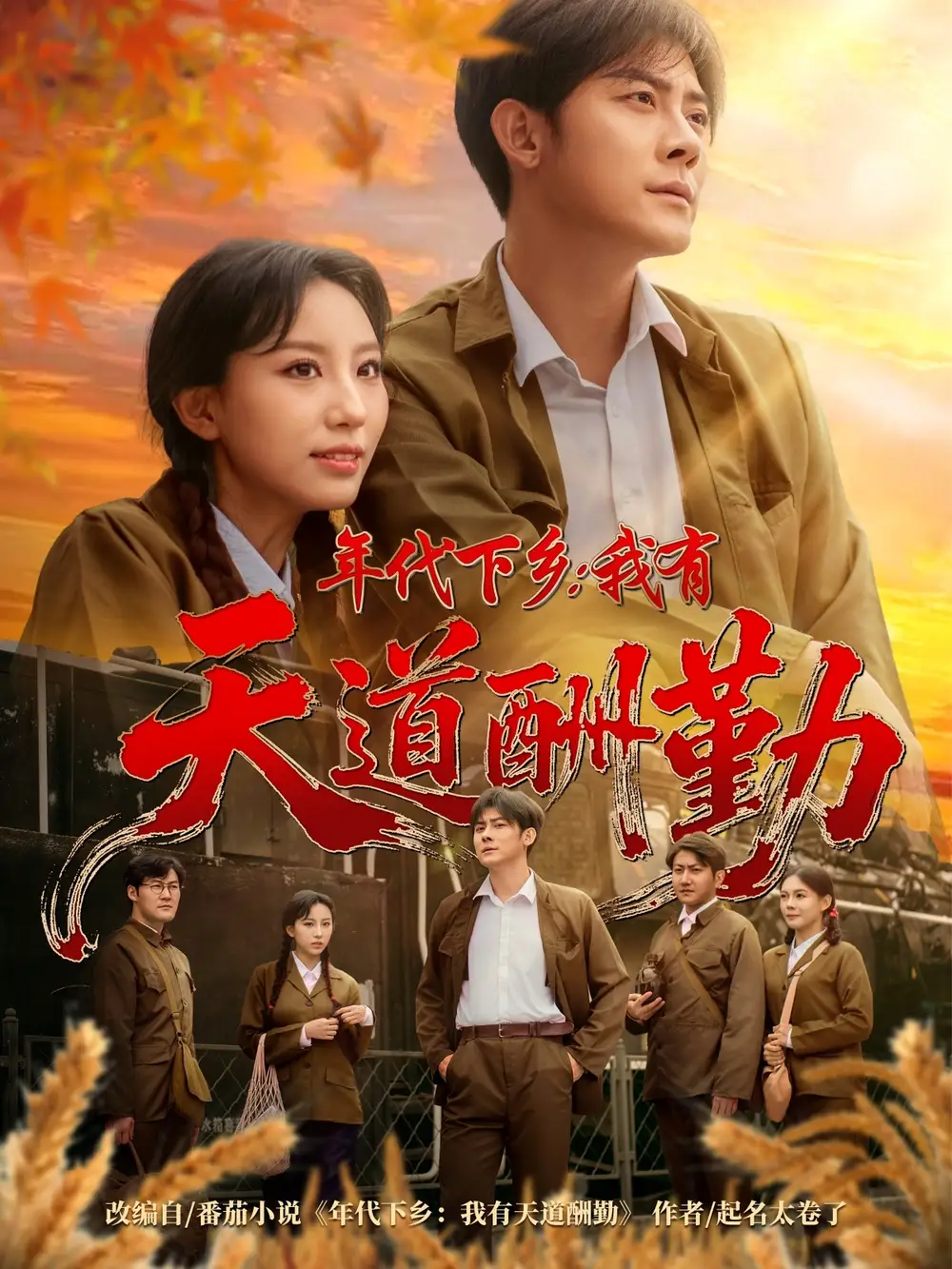 短剧《年代下乡我有天道酬勤》高清完整版全集免费在线观看