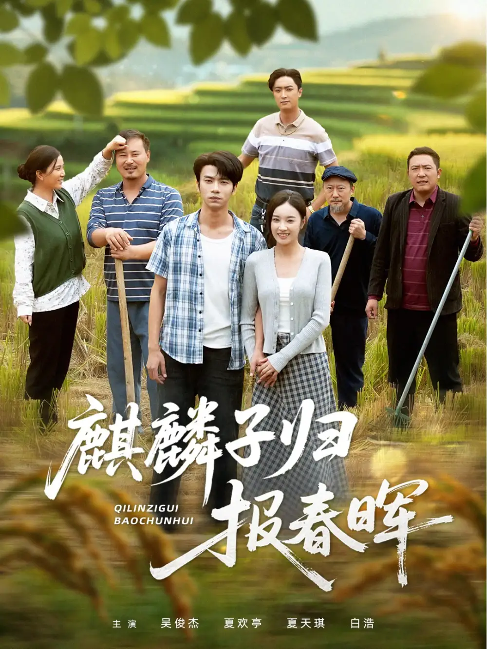 麒麟子归报春晖(36集)夏欢亭&吴俊杰高清海报图片 麒麟子归报春晖(36集)夏欢亭&吴俊杰海报