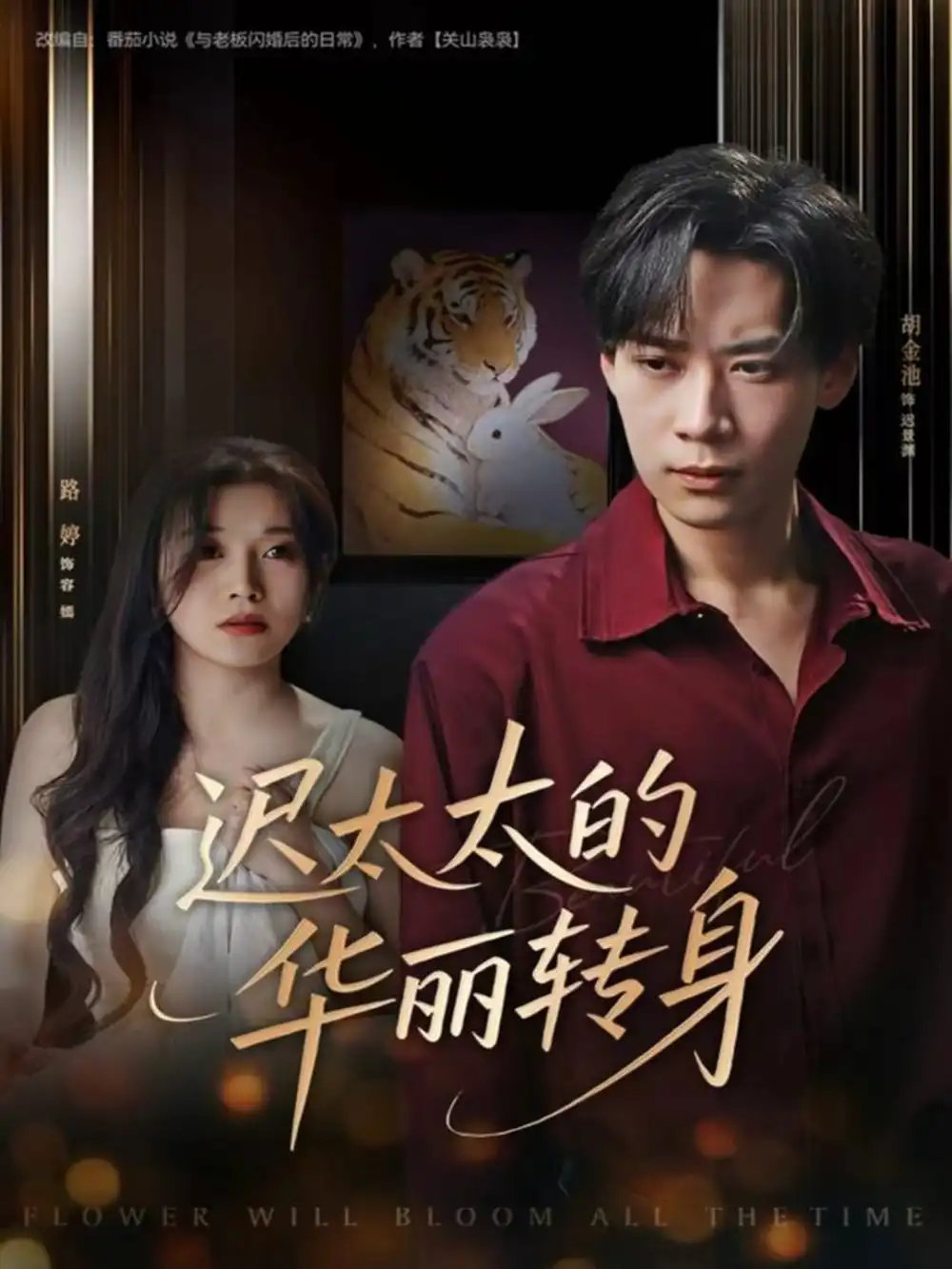 迟太太的华丽转身(80集)胡金池&路婷高清海报图片 迟太太的华丽转身(80集)胡金池&路婷海报