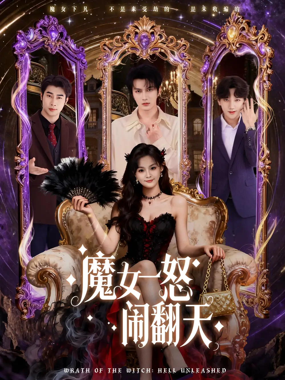 魔女一怒闹翻天(80集)谭圳豪&刘嘉蔓高清海报图片 魔女一怒闹翻天(80集)谭圳豪&刘嘉蔓海报